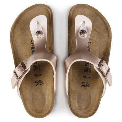 Birkenstock Gizeh Kids Birko-Flor Electric Metallic Copper