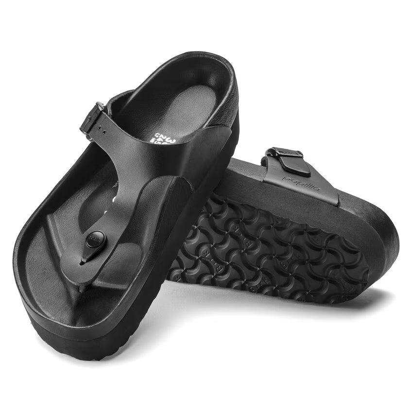 Birkenstock Gizeh Platform Leather Black