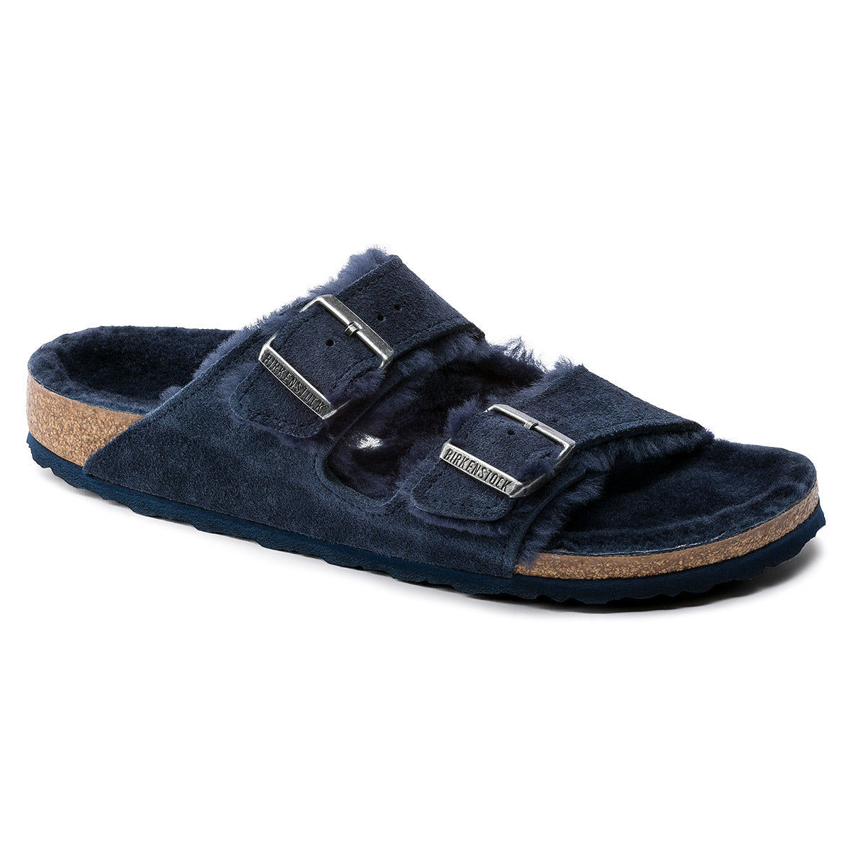 Birkenstock Arizona Shearling Suede Sandals