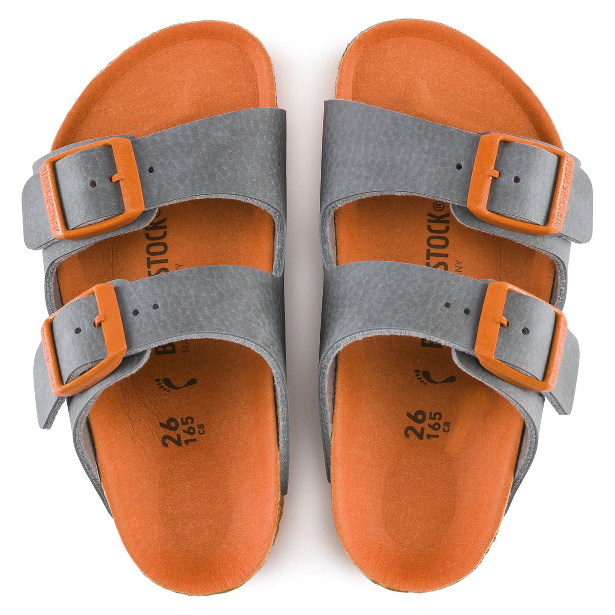 Birkenstock Arizona Kids Birko-Flor Desert Soil Vibrant Grey