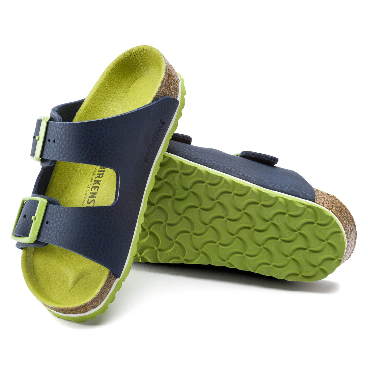 Birkenstock Arizona Kids Birko-Flor Desert Soil Vibrant Blue