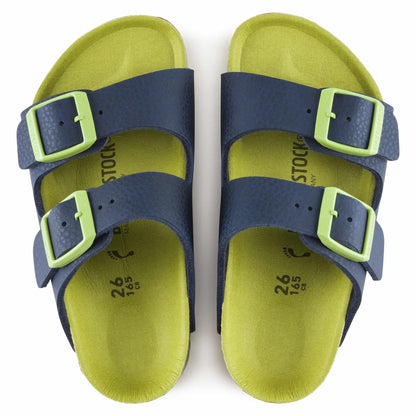Birkenstock Arizona Kids Birko-Flor Desert Soil Vibrant Blue