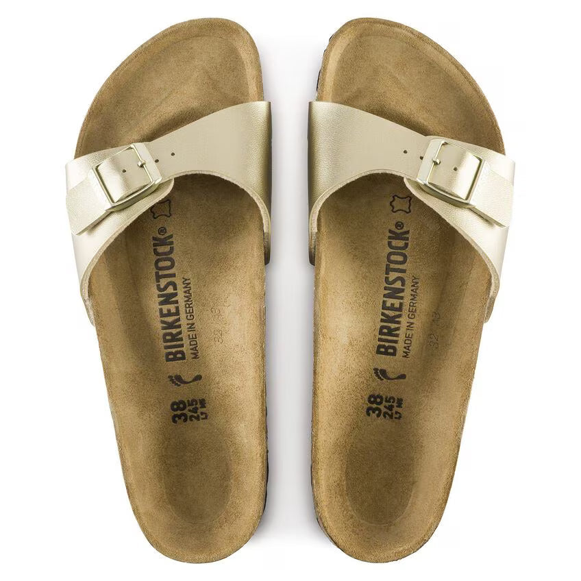 Birkenstock Madrid Birko-Flor Gold