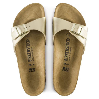 Birkenstock Madrid Birko-Flor Gold