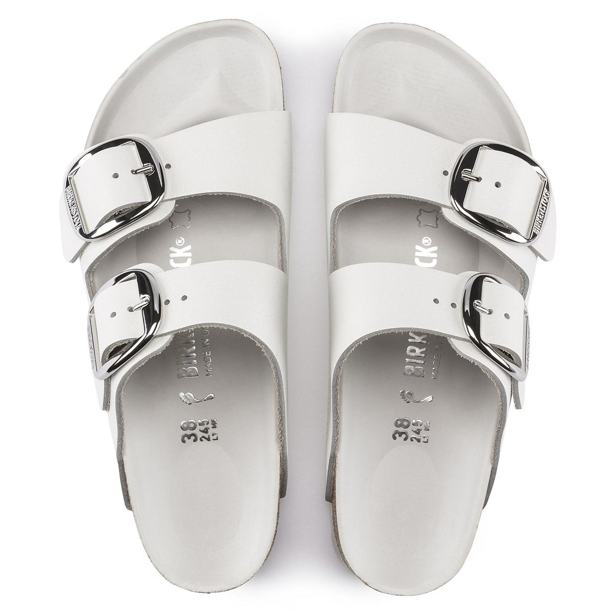 Birkenstock Arizona Big Buckle Leather White