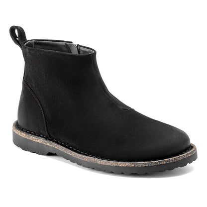 Birkenstock Women's Melrose Suede Leather Black Booties