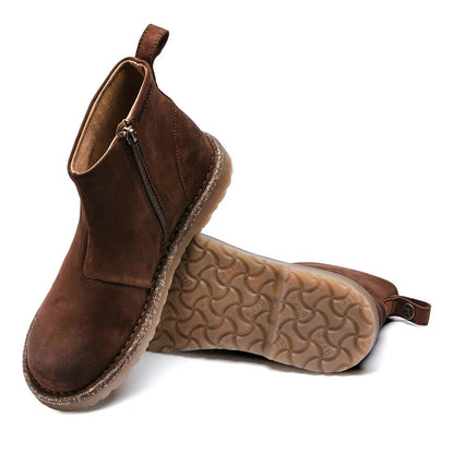 Birkenstock Women's Melrose Suede Leather Espresso Booties