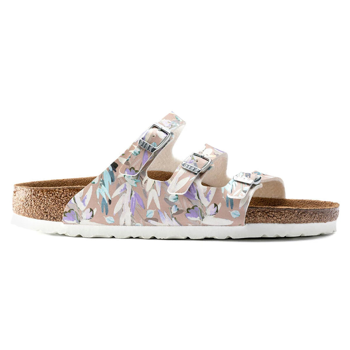 Birkenstock Florida Fresh Birko Flor Floral Fades Crystal Rose Sandals