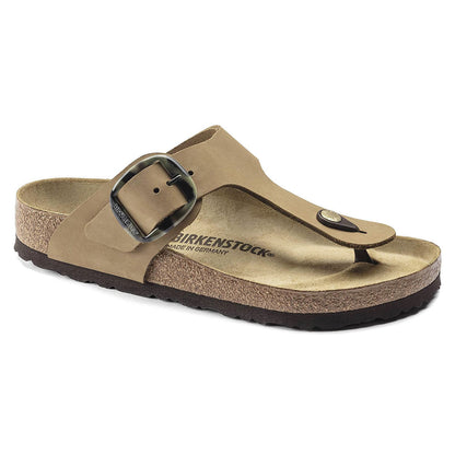Birkenstock Women's Gizeh Big Buckle Nubuck Sandals