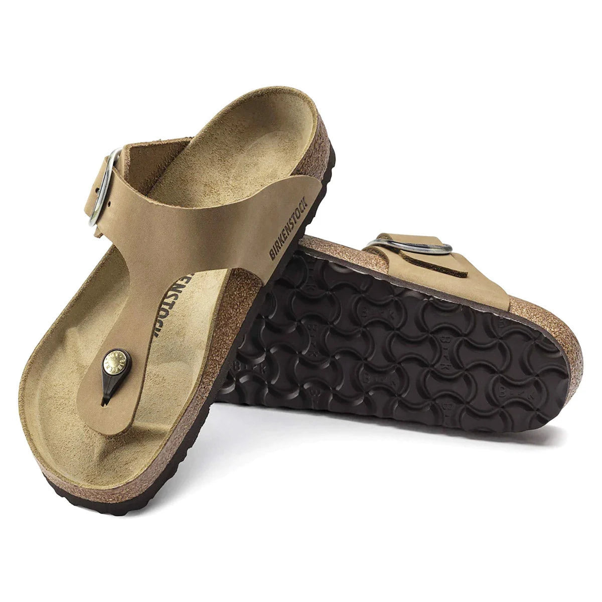 Birkenstock Women's Gizeh Big Buckle Nubuck Sandals