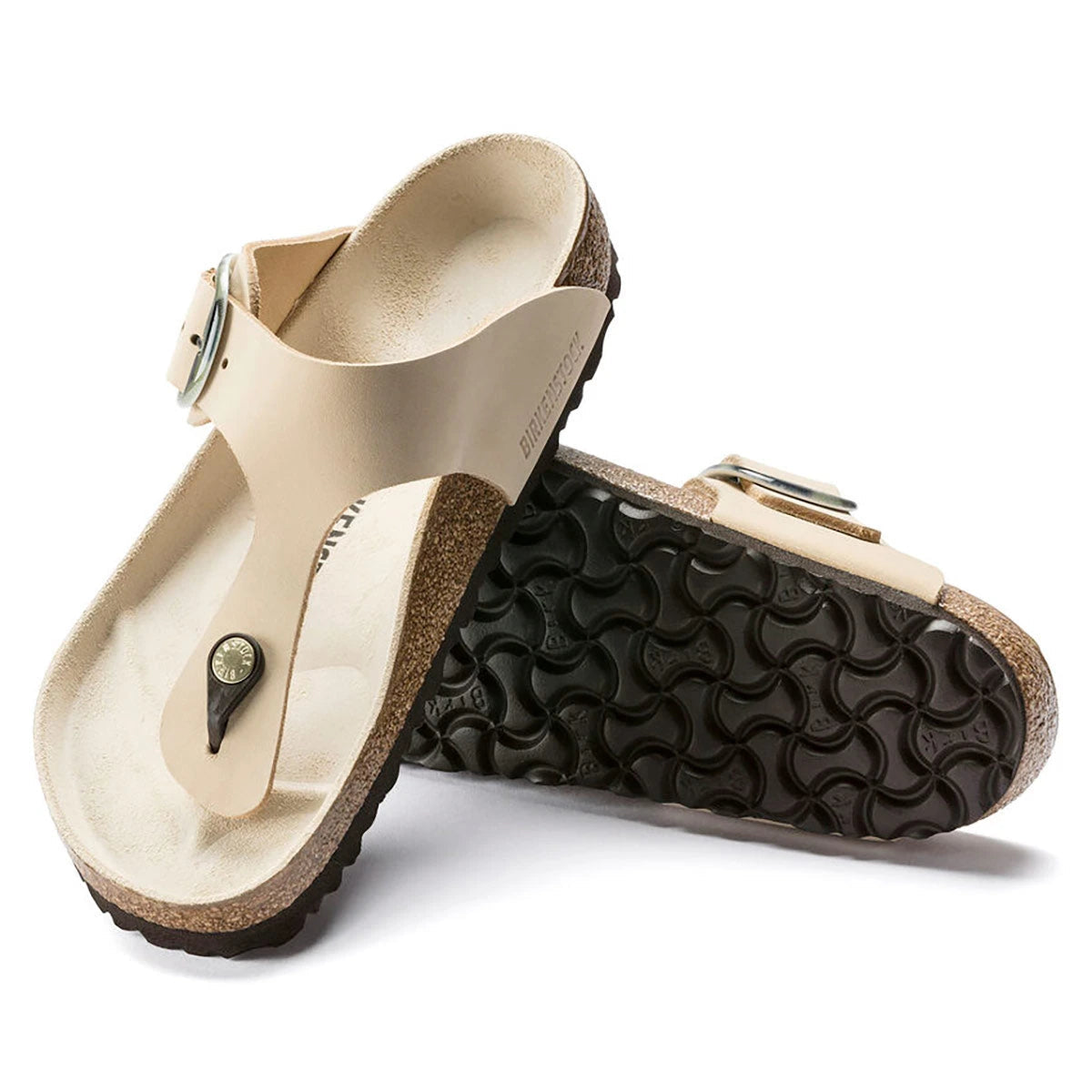 Birkenstock Women's Gizeh Big Buckle Nubuck Sandals