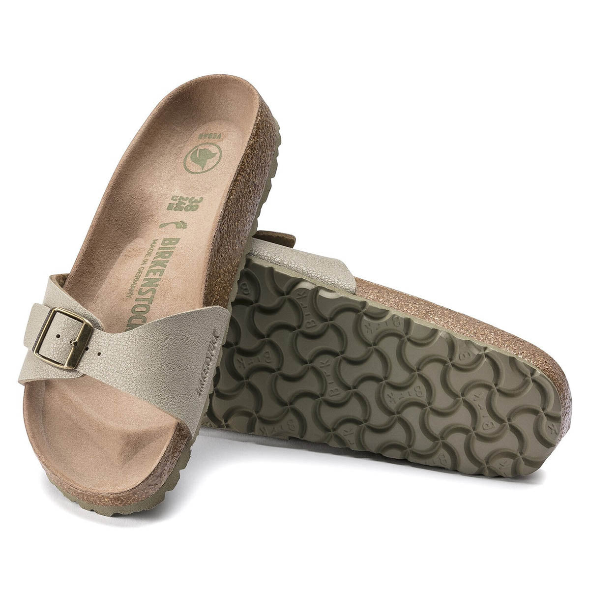 Birkenstock Women's Madrid Vegan Birkibuc Sandals