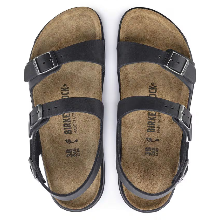 Birkenstock Sonora Women Oiled Leather Black