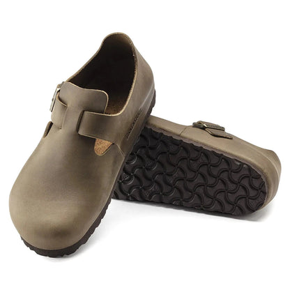 Birkenstock London Oiled Leather Shoes
