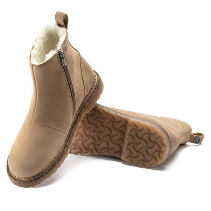 Birkenstock Women's Melrose Shearling Suede Boots