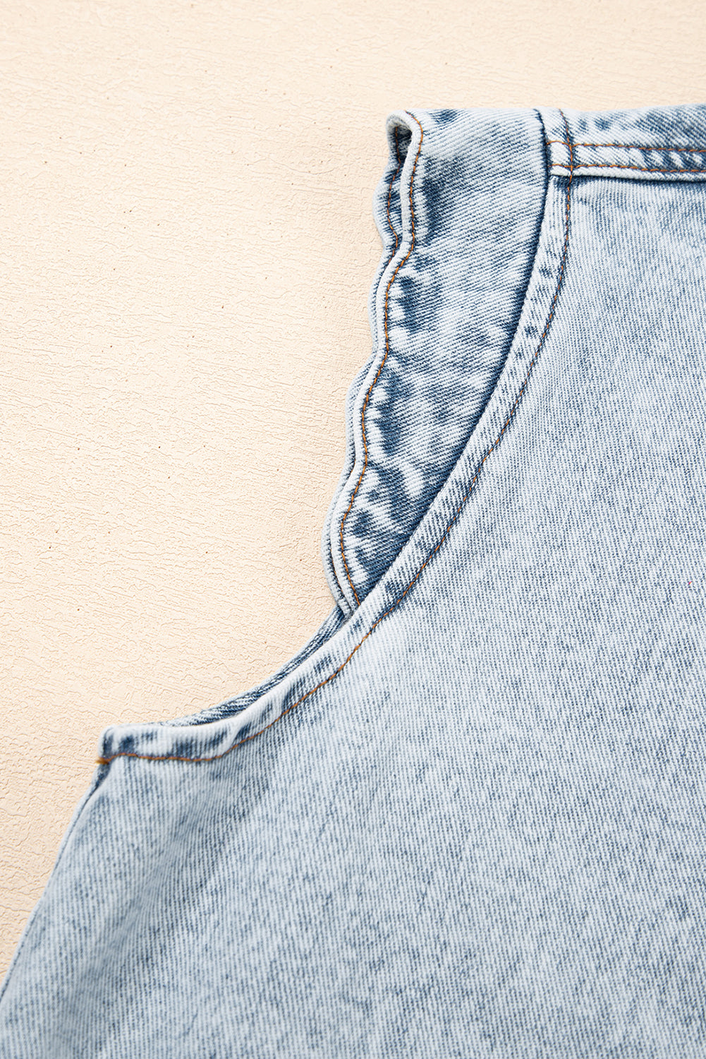 Threaded Pear Ava Trim Patch Front Vest