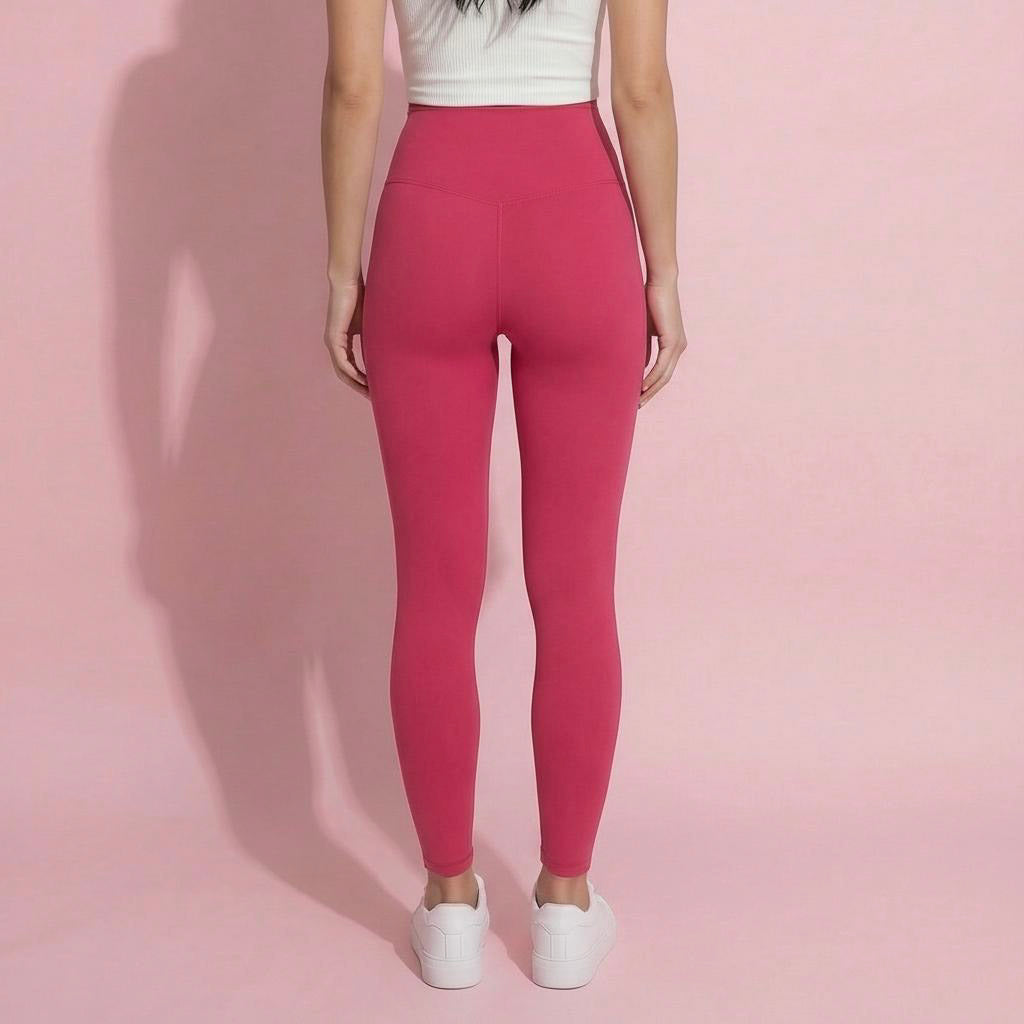Anna-Kaci Active Women's Seamless High Waist Compression Leggings with Smooth Sculpting Fit and Stretch Fabric