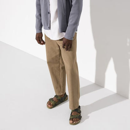Birkenstock Milano Soft Footbed Birko-Flor Desert Soil Camo Green Sandals