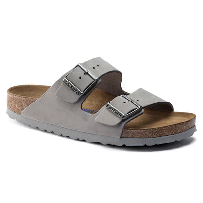 Birkenstock Arizona Birkibuc Nubuck Dove Gray