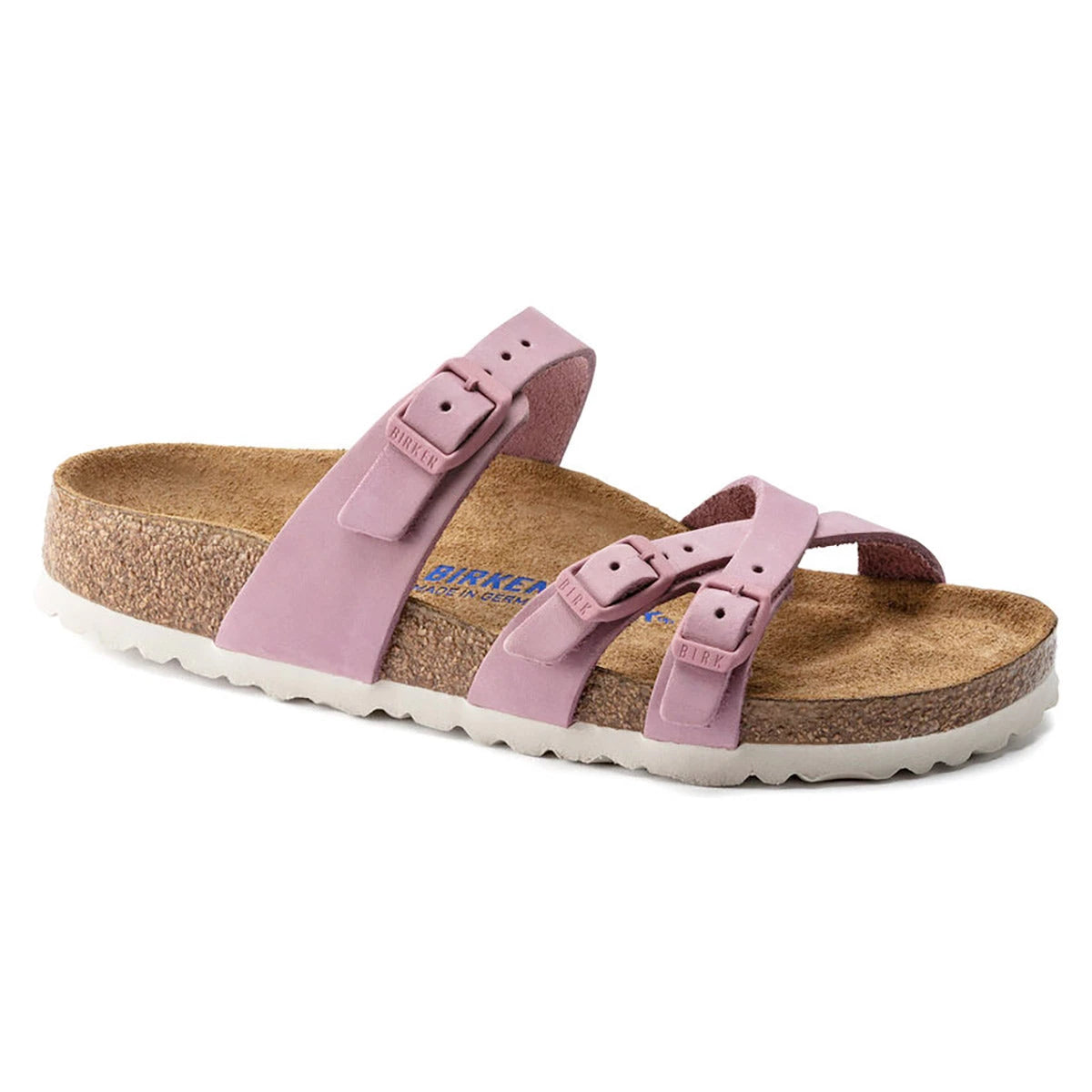Birkenstock Women's Franca Soft Footbed Nubuck Sandals