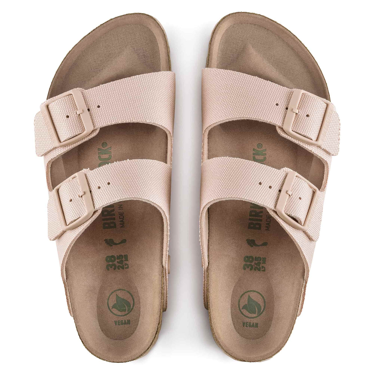 Birkenstock Arizona Vegan Textile Soft Pink