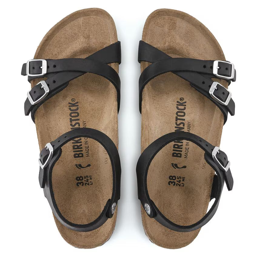 Birkenstock Kumba Oil Leather Black