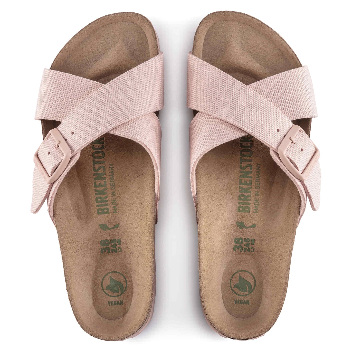 Birkenstock Siena Vegan Textile Soft Pink