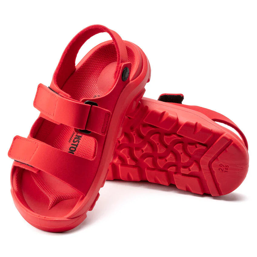 Birkenstock Mogami Hook & Loop Kid Textile Red