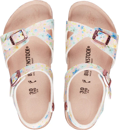 Birkenstock Rio Kids Birko-Flor Pastel Floral