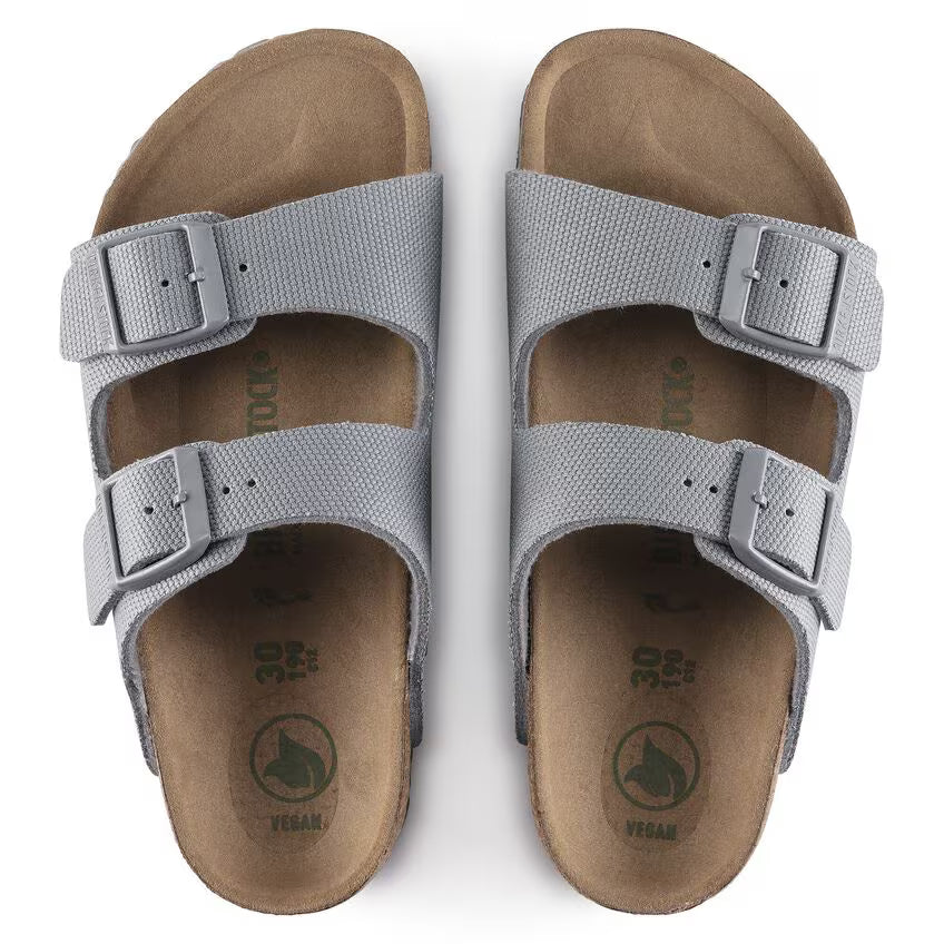 Birkenstock Arizona Kids Vegan Textile Stone Coin