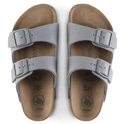 Birkenstock Arizona Kids Vegan Textile Stone Coin