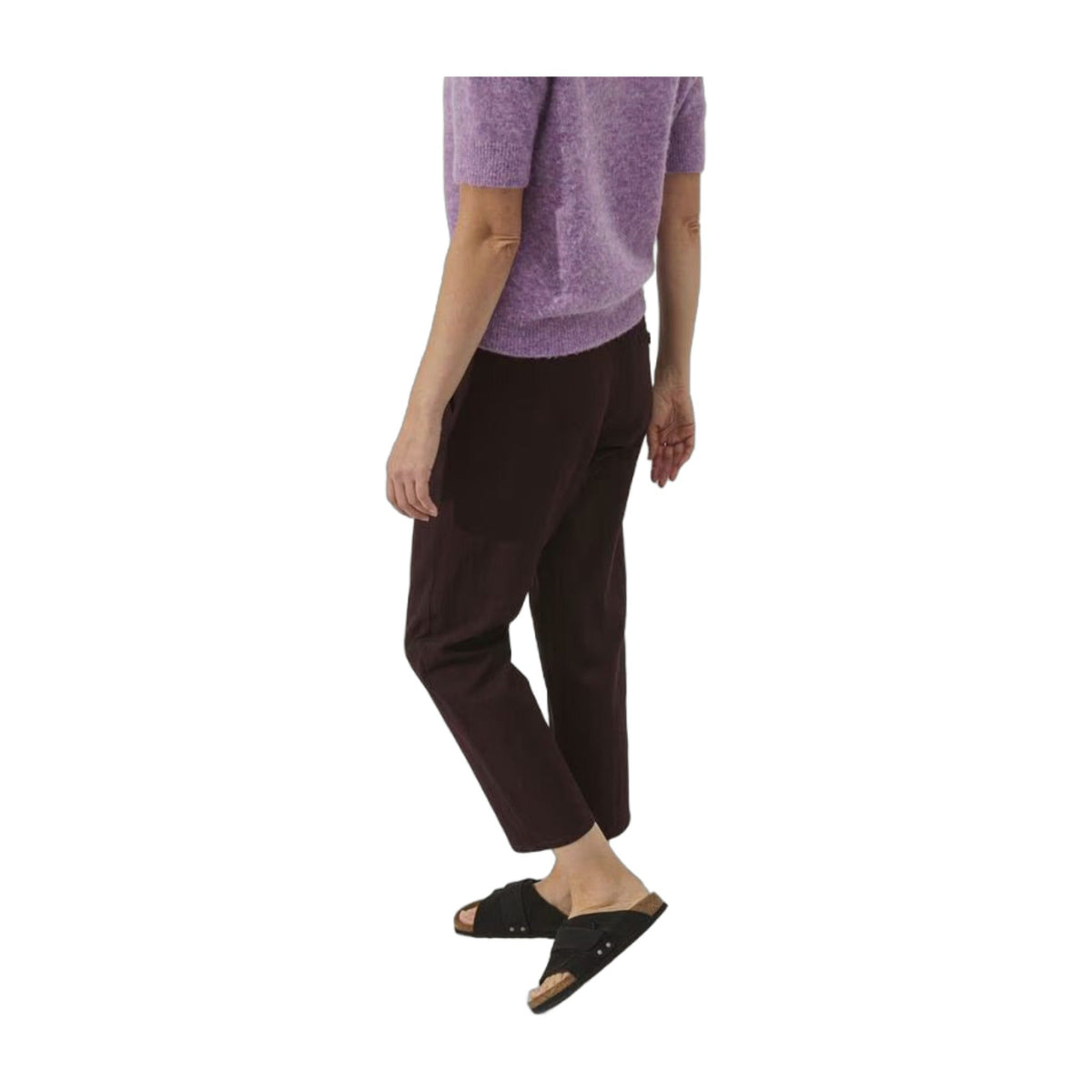 Birkenstock Kyoto Nubuck/Suede Leather Black
