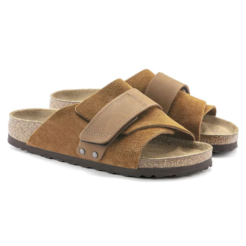 Birkenstock Kyoto Nubuck/Suede Leather Mink
