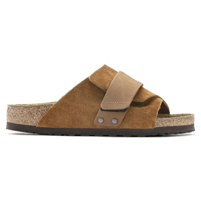 Birkenstock Kyoto Nubuck/Suede Leather Mink