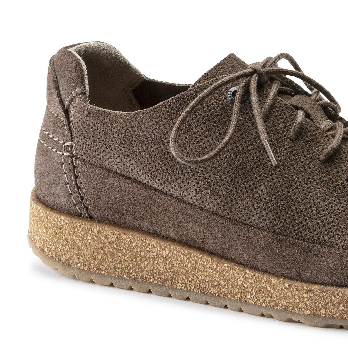 Birkenstock Honneff Light Suede Leather Gray Taupe