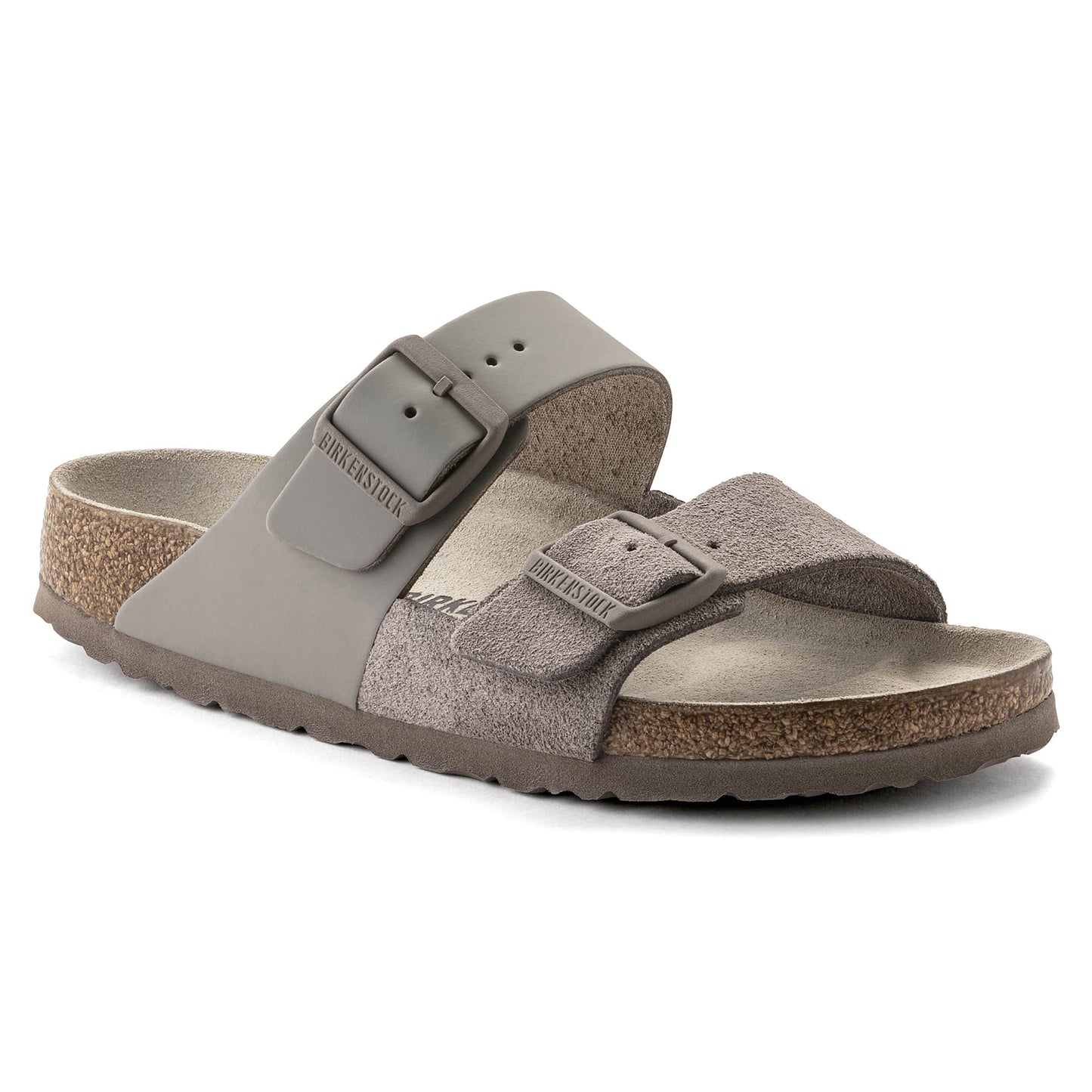 Birkenstock Arizona Split Leather/Suede Grey Taupe Sandals