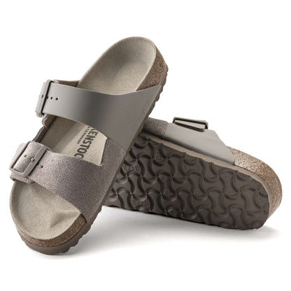 Birkenstock Arizona Split Leather/Suede Grey Taupe Sandals