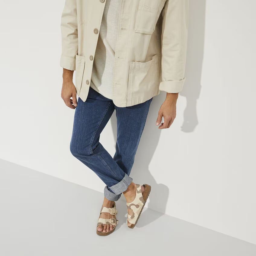 Birkenstock Milano Soft Footbed Birko-Flor Desert Soil Grey / Taupe Sandals