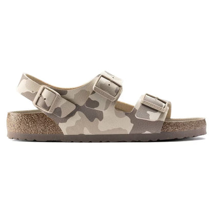 Birkenstock Milano Soft Footbed Birko-Flor Desert Soil Grey / Taupe Sandals