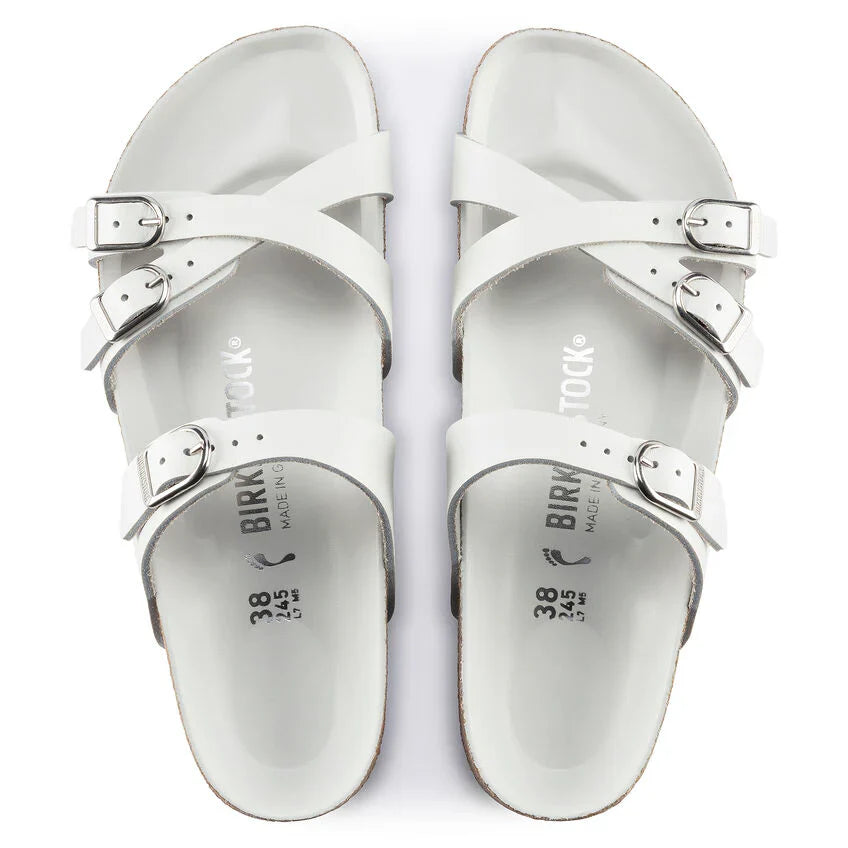 Birkenstock Franca HEX Leather White