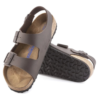 Birkenstock Milano Soft Footbed Birko-Flor Chocolate