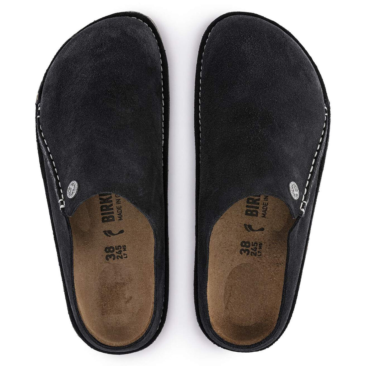 Birkenstock Unisex Zermatt Premium Suede Leather Midnight