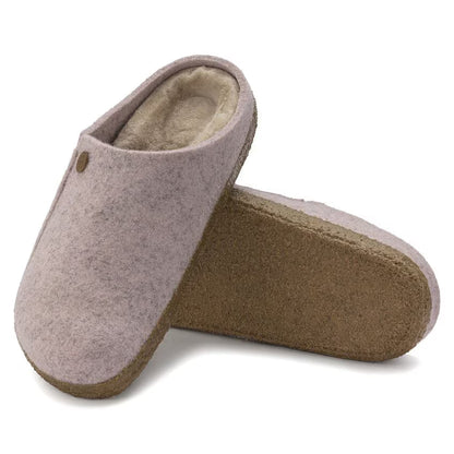 Birkenstock Zermatt Kids Shearling Wool Felt Rose