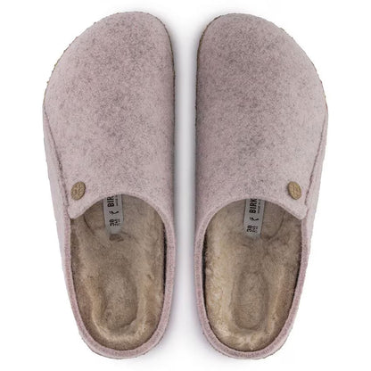Birkenstock Zermatt Kids Shearling Wool Felt Rose