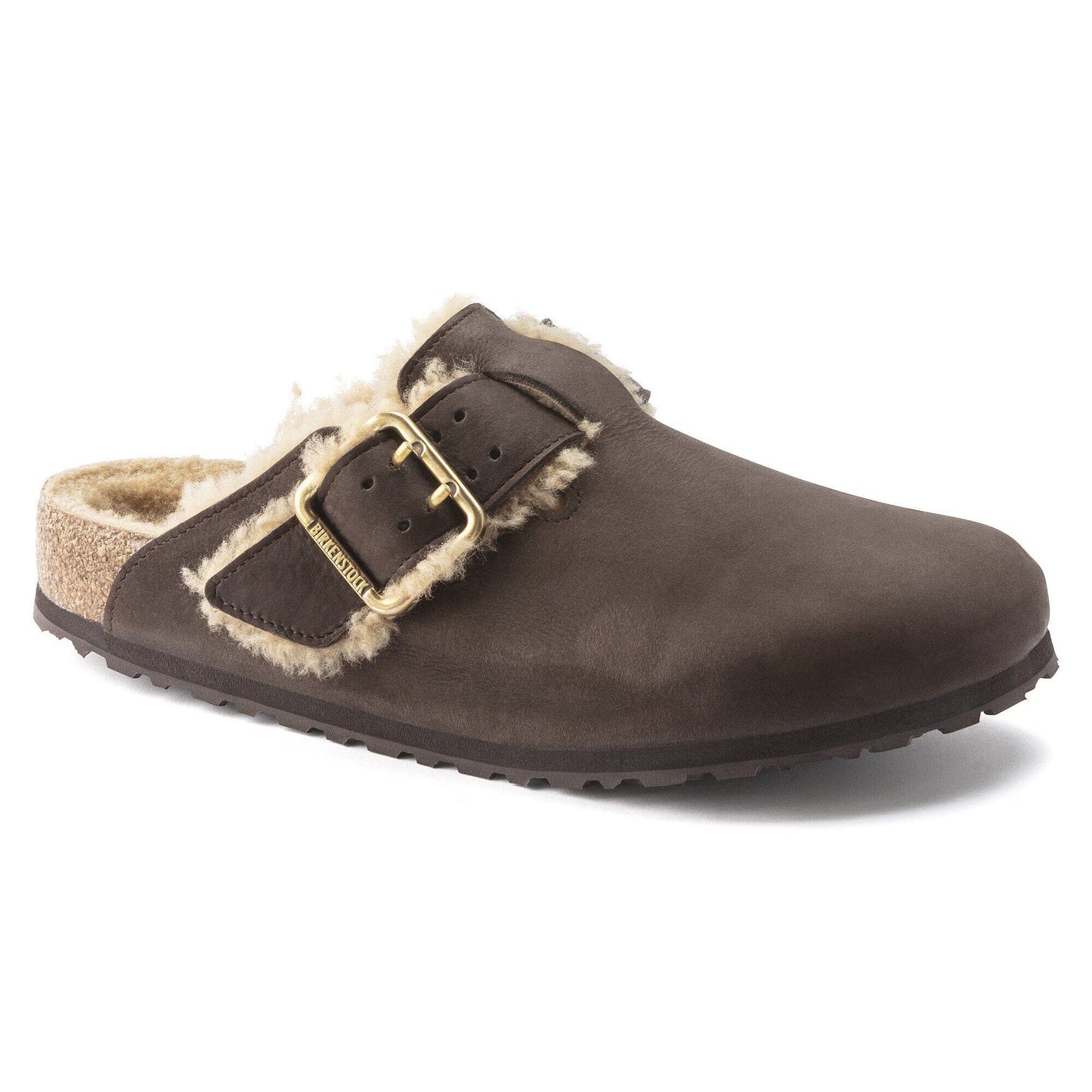 Birkenstock Unisex Boston Bold Shearling Expresso