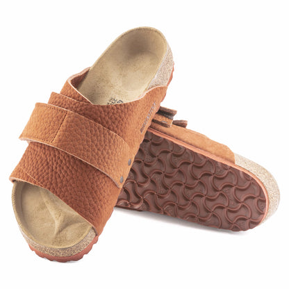 Birkenstock Kyoto Nubuck Leather Desert Buck Burnt Clay