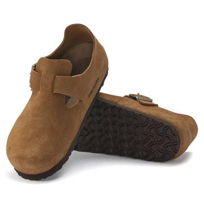 Birkenstock London Suede Leather 'Narrow Fit' Sandals