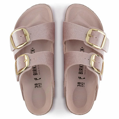 Birkenstock Arizona Big Buckle Rivet Logo Velvet Light Rose