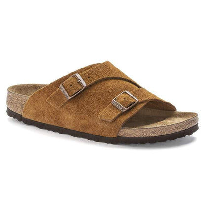 Birkenstock Unisex Zurich Suede Leather Mink