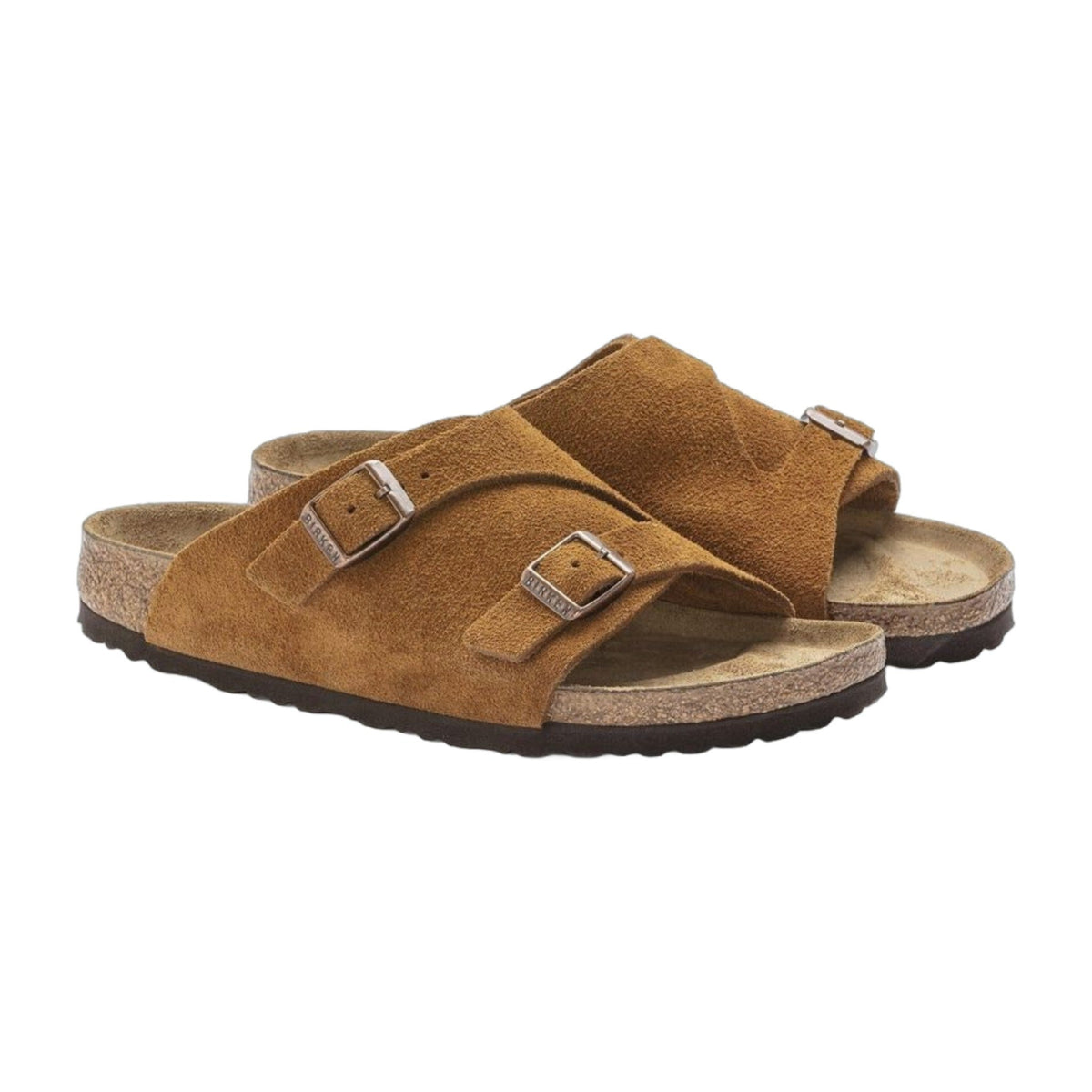 Birkenstock Unisex Zurich Bs Suede Leather Mink